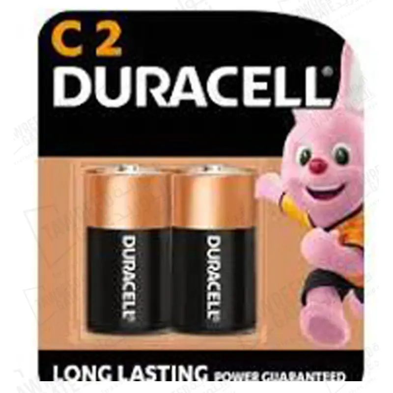 Duracell Battery C2 1.5 V (PKT 2 EA)(CTN 6 PKT)