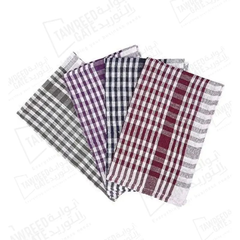 Cleaning Cloth Light Mix Size 40 CM × 40 CM (PKT 12 EA)