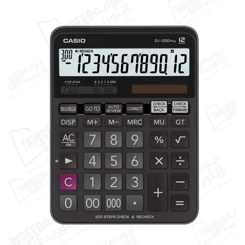 Casio Calculator 12 DIGIT DJ-120 Plus