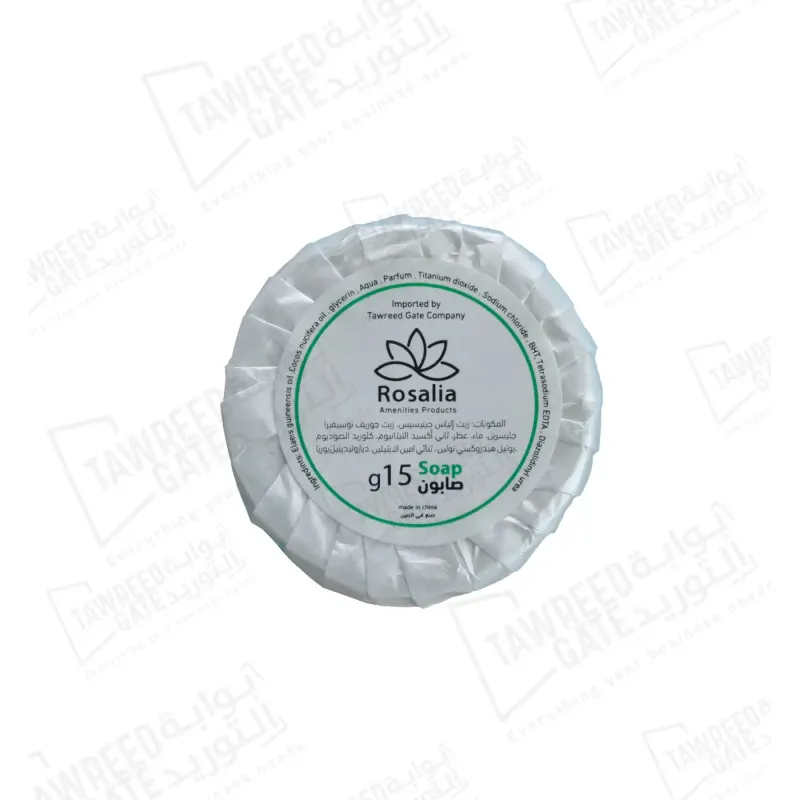 Rosalia Toilet Soap 15 GRM White (CTN 400 EA)