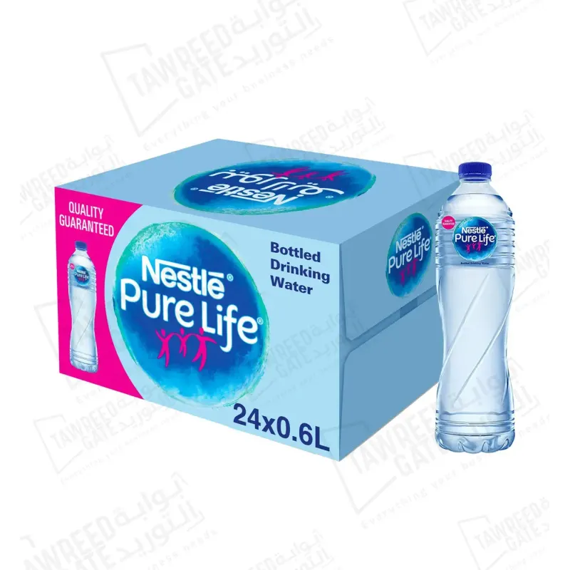 Nestle Pure Life Water 600 ML 24 Bottles / CTN