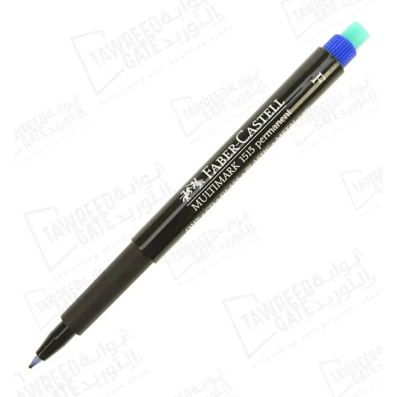 Faber Castell Multimark (1513 F) Round Tip Blue (PKT 10 EA)