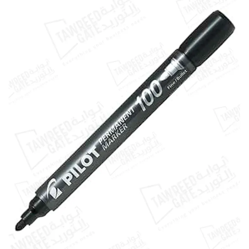 Pilot Permanent Marker Black SCA-100 (PKT 12 EA)