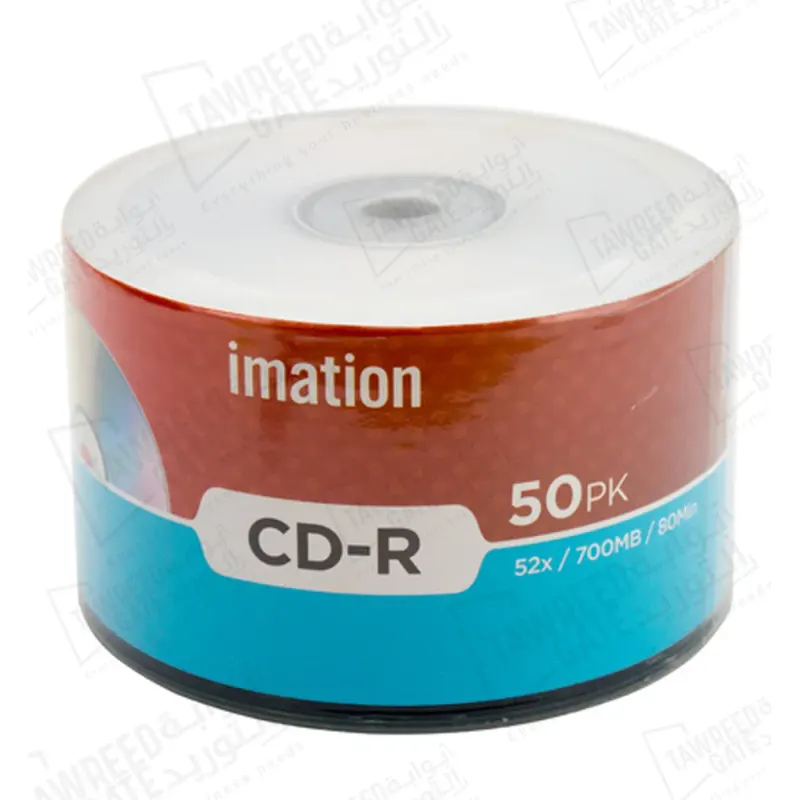 إيميشن قرص مضغوط قابل للتسجيل CD-R 700 MB52X الباكيت 50 قرص