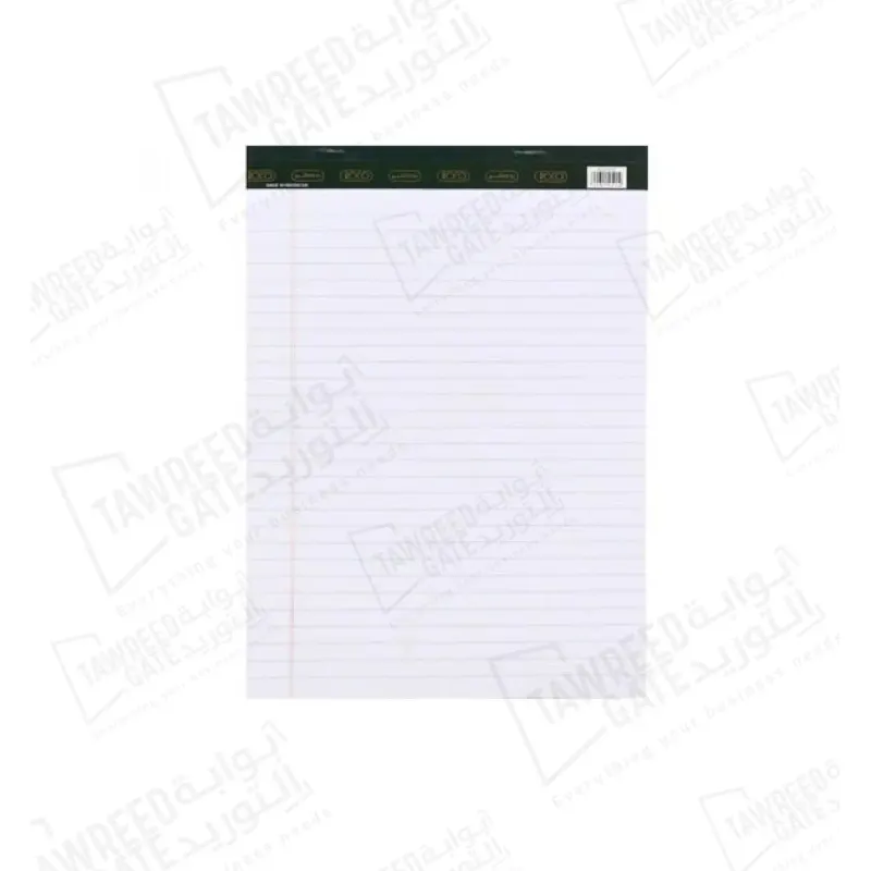 Roco Standard Writing Pad Plain Lined Size A5 40 SH White / EA (PKT 20 EA)