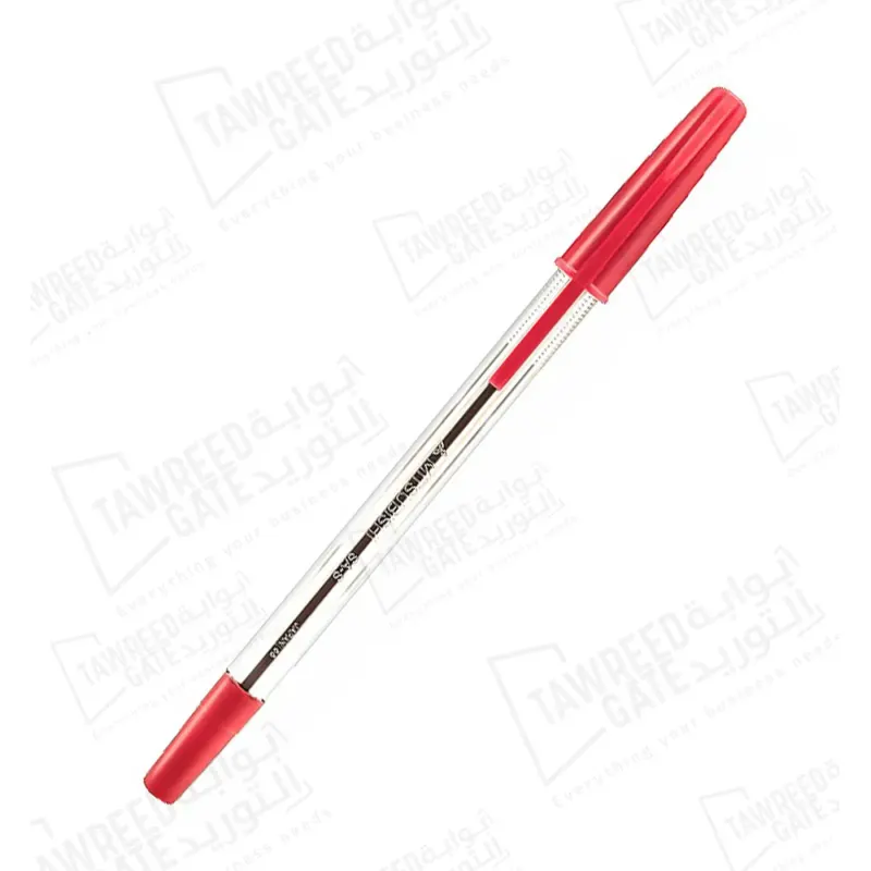 UNI SAS FINE BALL PEN 0.7 MM Red (PKT 12 EA)