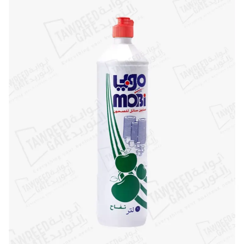 Mobi Dish Washing Liquid Apple 1 LTR(CTN 12 EA)