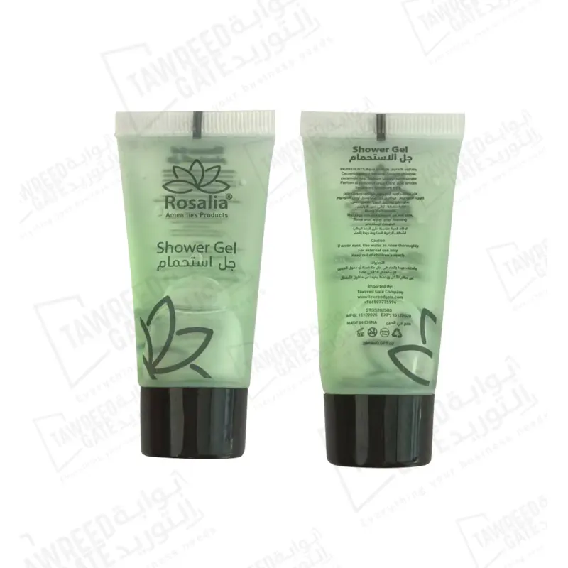 Rosalia Shower Gel Tube 20 ML Transparent (CTN 500 EA)