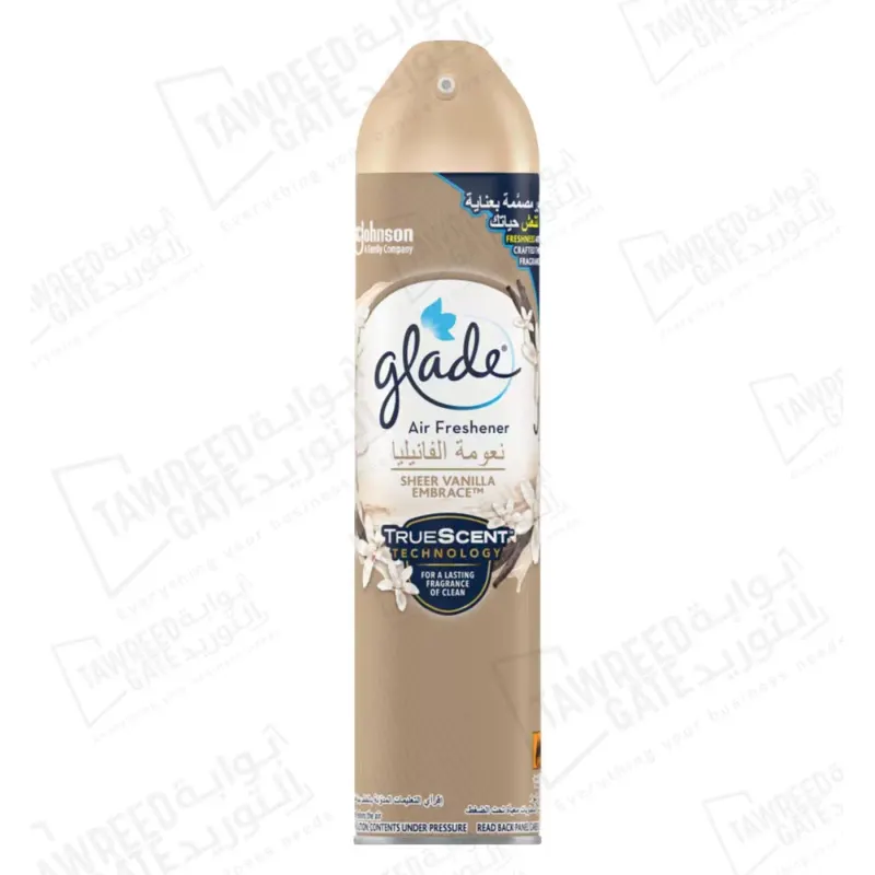 Glade Air Freshener Vanilla 300 ML (PKT12 EA)(CTN 48 EA)