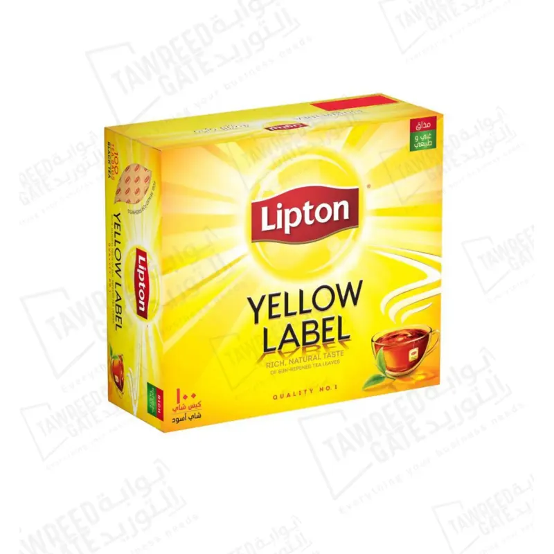 Lipton Yellow Label Tea 100 BAG / PKT (CTN 24 PKT)