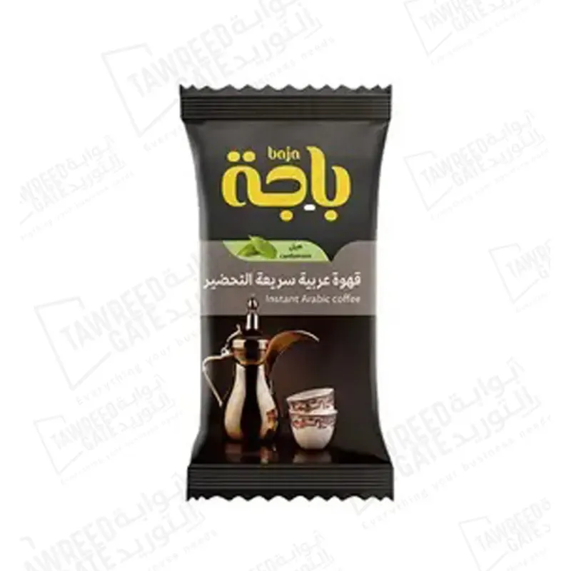باجة قهوة عربية سريعة التحضير بنكهة الهيل 30 جرام / كيس (الباكيت 10 كيس)