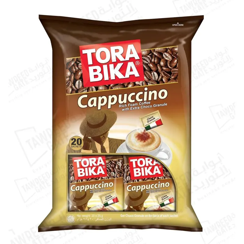 Torabika Cappuccino Instant Coffee 25GRM (BAG 20 EA)