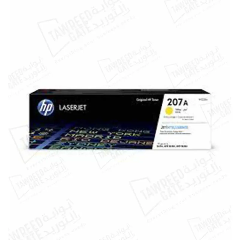 عبوة حبر اتش بي ليزرجيت (W2212A) 207A أصفر