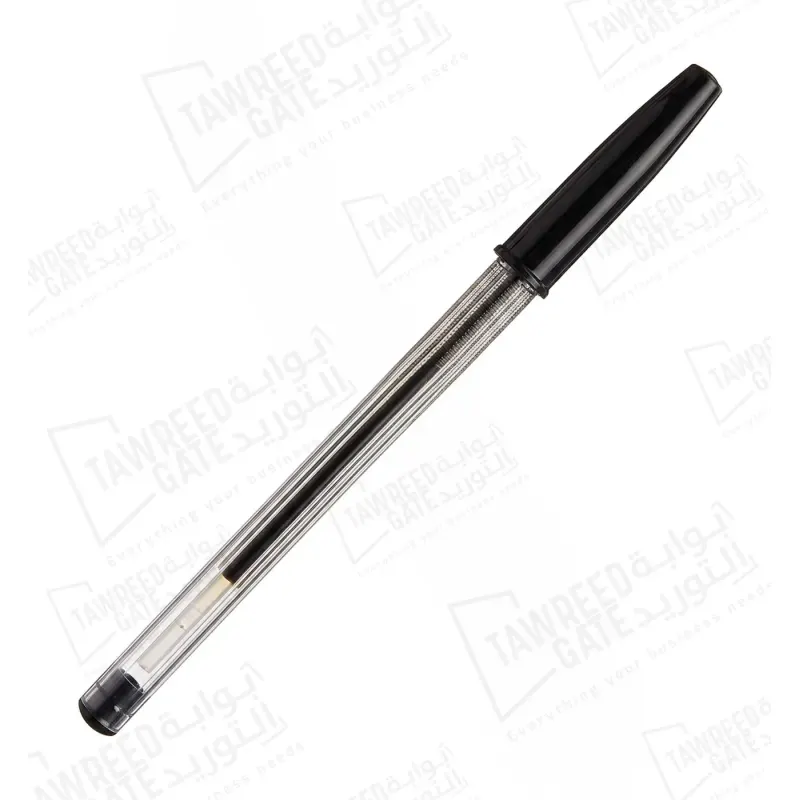 UNI SAS FINE BALL PEN 0.7 MM Black (PKT 12 EA)