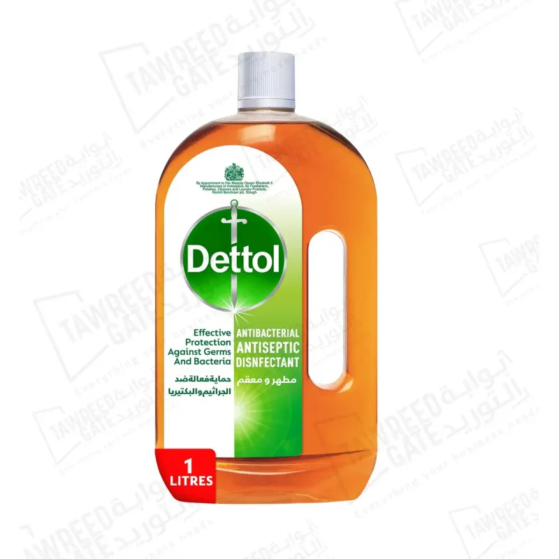 Dettol Antiseptic Liquid 1 LTR (CTN 12 EA)