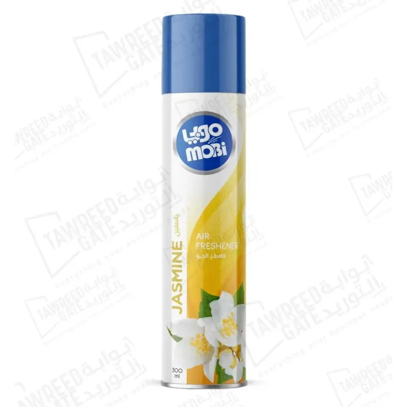 Mobi Air Freshener Jasmine 300 ML (PKT 12 EA)(CTN 48 EA)