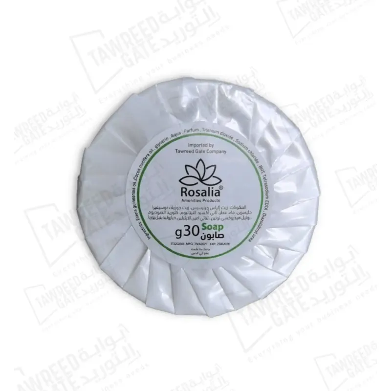Rosalia Toilet Soap 30 GRM White (CTN 300 EA)