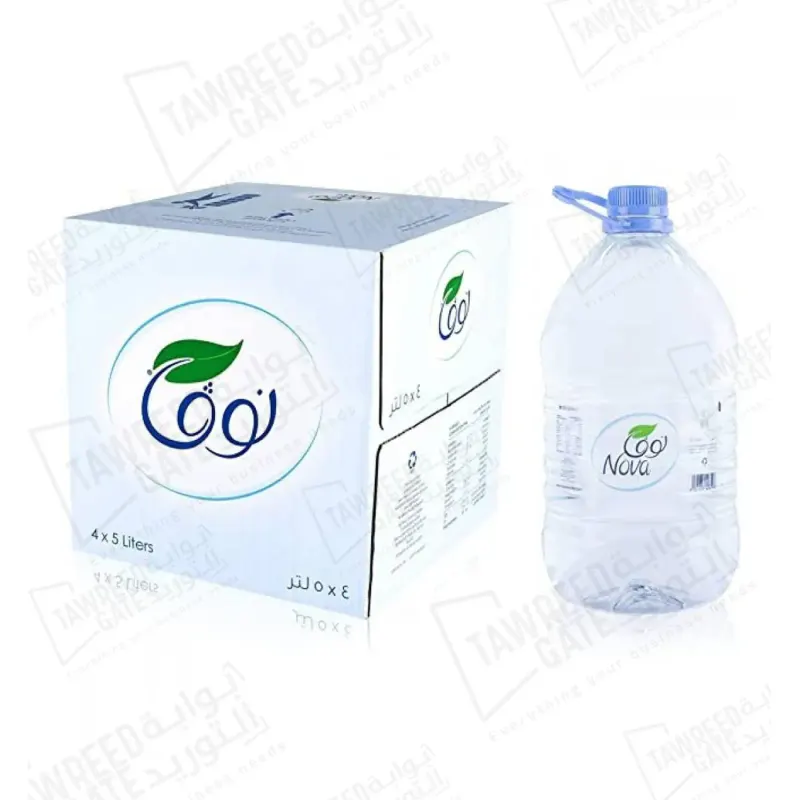 Nova Water 5 LTR 4 Bottles / CTN