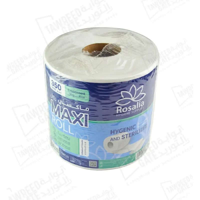 Rosalia Embossed MAXI ROLL 350 MTR (CTN 6 Roll)