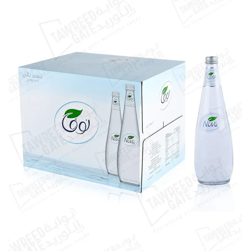 Nova Water 750 ML 12 Bottles Glass / CTN