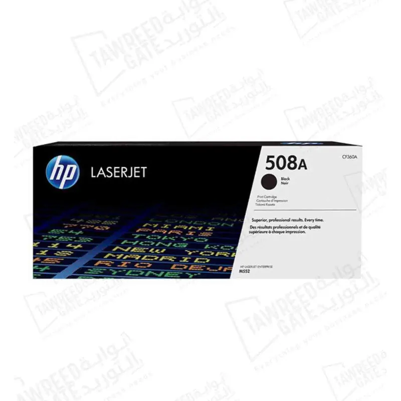 عبوة حبر اتش بي ليزرجيت (CF360A) 508A أسود إنتاجية 6000 صفحة